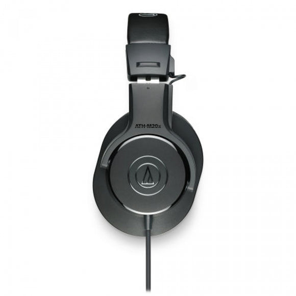 Audio-Technica ATH-M20x M-Series Professional Closed Back Monitor Headphones, Black