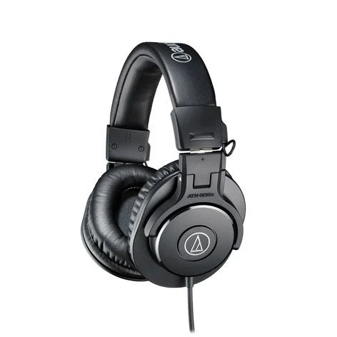 Audio-Technica ATH-M30x M-Series Professional Closed Back Headphones, Black