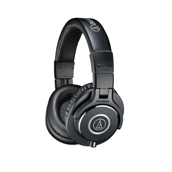 Audio-Technica ATH-M40x M-Series Professional Closed Back Headphones, Detachable Cable