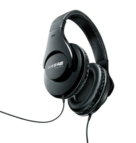 Shure SRH240A Professional Around-Ear Headphones with 1/8