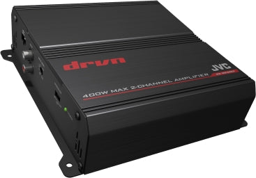 Jvc, 2-Channel, Class Ab, 400w Max Dr Series Amplifier The 400W KS-DR300 Bridgeable 2 Channel Power Amplifier Is Designed To Give Superb Stereo Performance. The Built-In Protection Circuitry Reduces Loss O