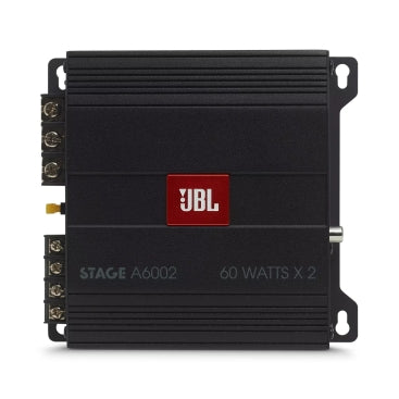 JBL STAGE COMPACT 2-CHANNEL CAR AMPLIFIER - 60WATTS X 2