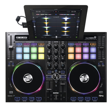 Reloop BEATPAD-2 BeatPad 2 2-Deck DJ Controller with 16 RGB
