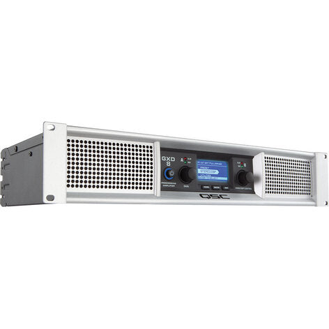 QSC GXD8 2-Channel Power Amplifier, 1200W at 4 Ohm, DSP
