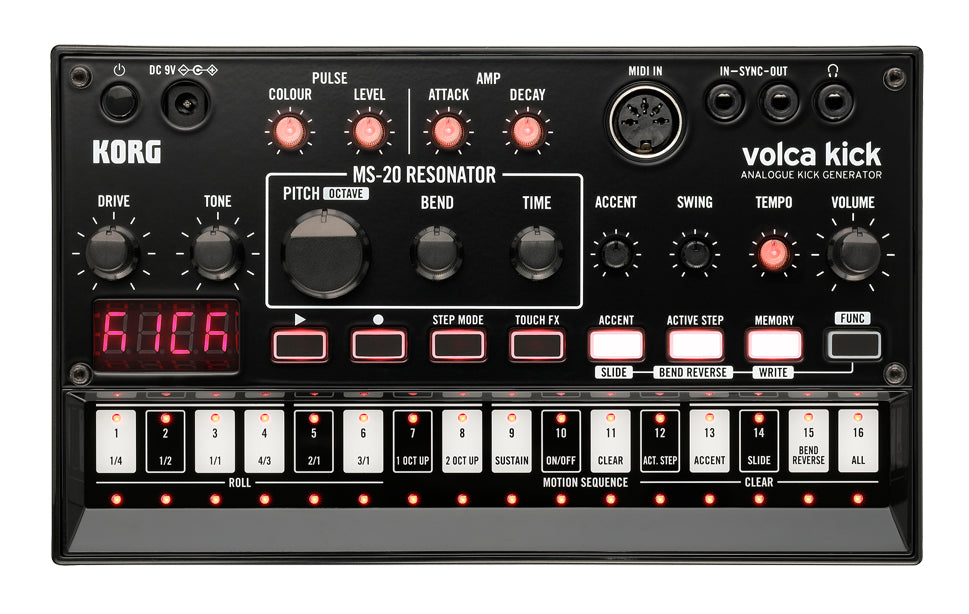 Korg Volca Kick Analog Kick Drum / Bass Sound Synthesizer – 4th