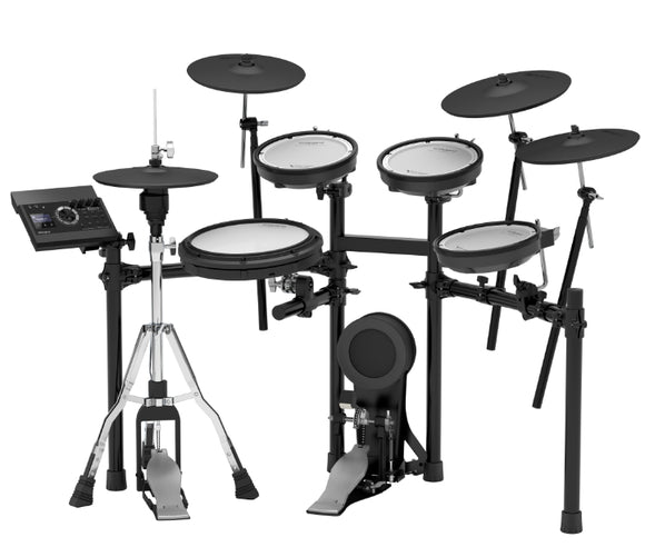 Roland V-Drums TD-17KVX-S 5-Piece Electronic Drum Kit with Mesh Heads and 4 x Cymbals