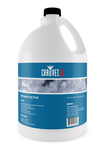 Chauvet DJ HDF High Density Water-Based Fog Fluid, 1gal