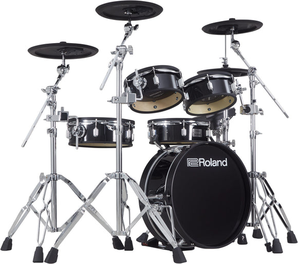Roland VAD306 V-Drums Acoustic Design 306 5-Piece Electronic Drum Kit With Shallow Design Shells