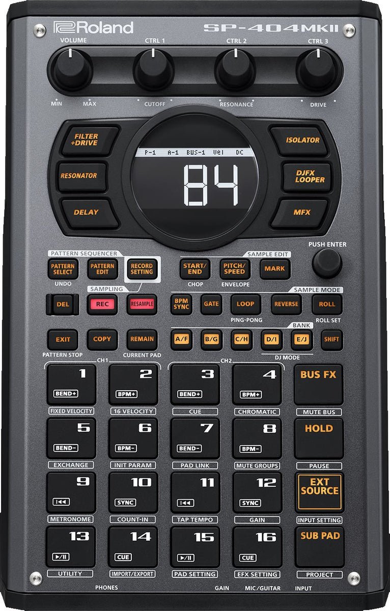Roland SP-404MKII Linear Wave Sound Sampler with OLED Display