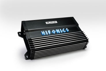 Hifonics, ALPHA Series Compact 1000 Watt Two Channel Car Amplifier Full Range Super D-Class Amp