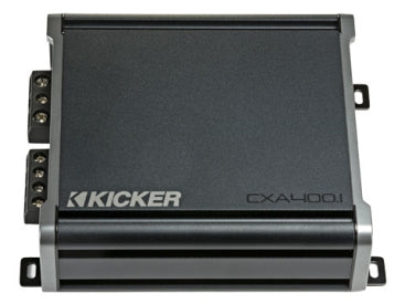 Kicker, 400watt Mono Class D Subwoofer Amplifier CX400.1 Mono Amplifier