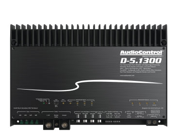 High Power 1300W Multichannel Amplifier With DSP Matrix Processing 5 Channel DSP Amplifier W/ Accubass 1300W