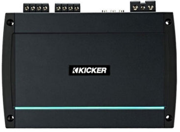 Kicker Marine 2-CH Amplifier, 400 Watts Full Range Class D KXM Amps Are Built For The Outdoors. Power, Speaker And Input Connections Are Gasket-Sealed, Creating A Water-Resistant Barrier To Key Controls.