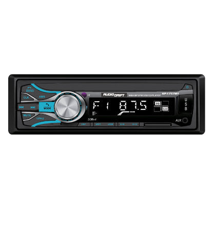 AudioDrift KP-1757 IBT Mechless Single Din AM/FM/BT/USB/ Remote 50x4 Watts