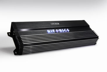 Hifonics, ALPHA Compact 3000 Watt 1 Ohm Stable Monoblock Car Audio Amplifier 1-Ch Amplifier, Alpa Series, 3000W @ 1-Ohm, Compact, Bass Knob
