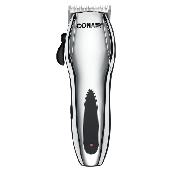 CONAIR® RECHARGEABLE CORD/CORDLESS 22-PIECE HAIRCUT KIT HC318RVW Full power cord-free cutting.