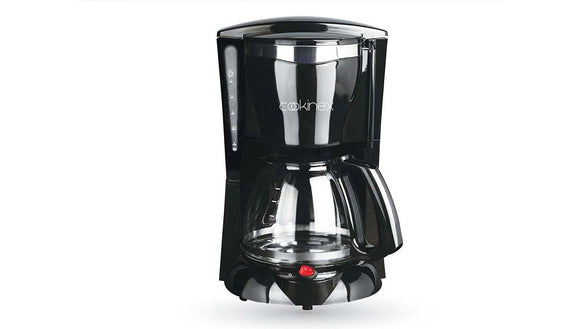 Cookinex ED-253  900 Watt 12 Cup Glass Coffee Maker