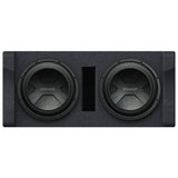 Kenwood, Dual 12” Pre-Loaded Subwoofer Enclosure, 1200W MAX, 600W RMS