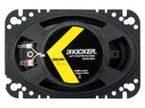 Kicker, 4x6" Coaxial Speakers, 4-Ohm Max 120 Watts DS SERIES 4X6" COAXIAL SPEAKERS