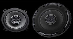 Kenwood 5.25" 3-Way Speakers 320w Max 5-1/4” 2 Way Speaker System