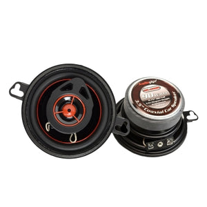 Audiopipe 3.5" Coaxial Speakers, 90W Peak/ W/ Rubber Edge