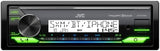 JVC, Marine Digital Media Receiver, 4.0V Digital Media Receiver With Bluetooth / SiriusXM / Amazon Alexa / Backlit Display / Conformal Coated PCB/ 13-Band EQ / JVC Remote App Compatibility