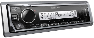 KENWOOD 1-DIN BLUETOOTH IN-DASH MARINE/MOTORSPORTS DIGITAL MEDIA RECEIVER W/ BLUETOOTH